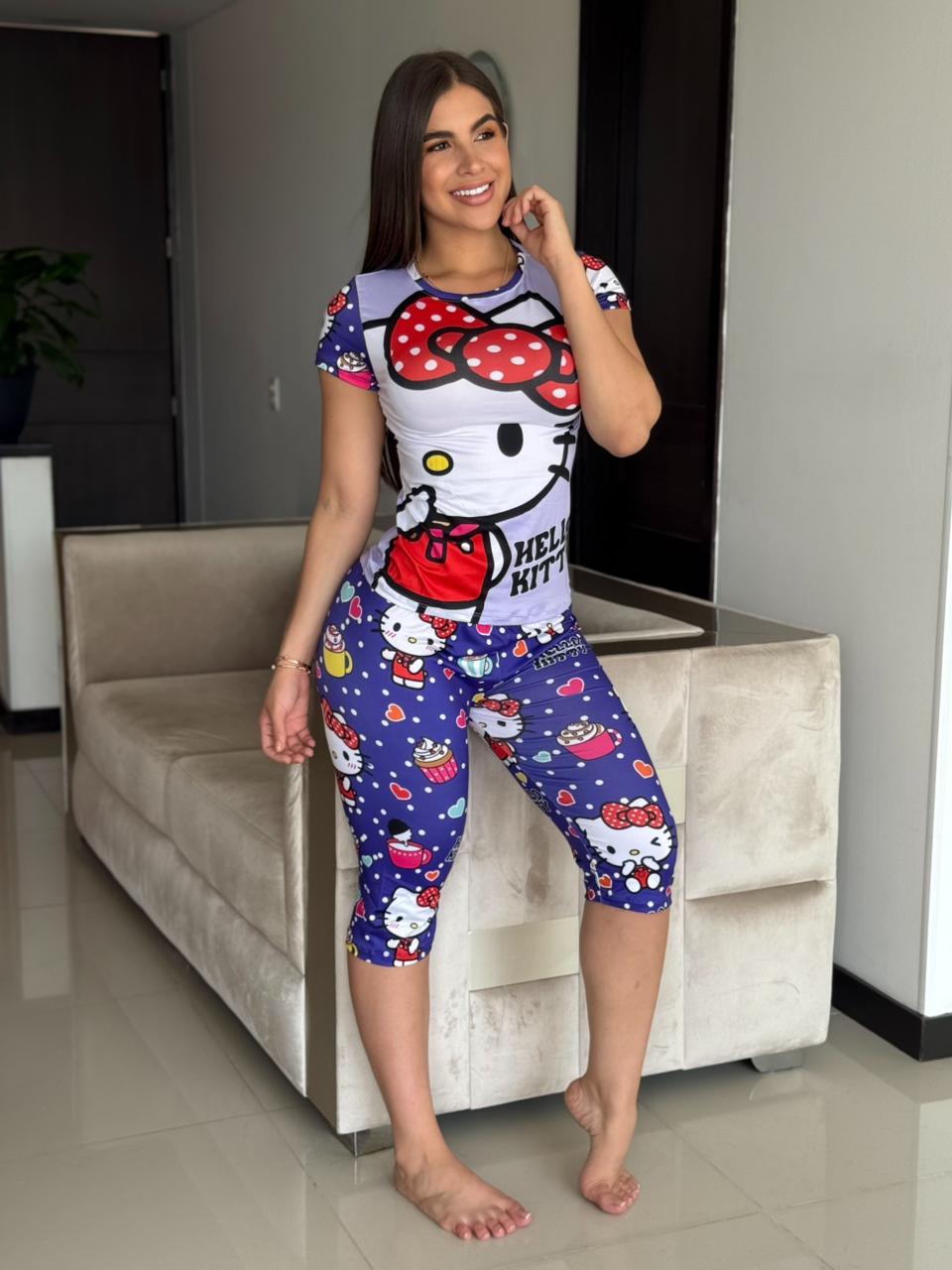 Vista 7 de Capri Camiseta - DISEÑO: Vaca Azul